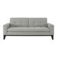 Merton Gray Tufted Convertible Sleeper Sofa with USB Ports image number 2