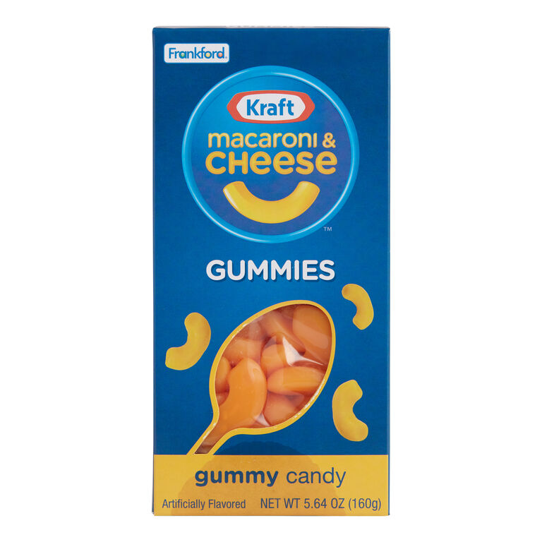 Kraft Macaroni And Cheese Gummy Candy Box image number 1