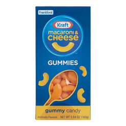 Kraft Macaroni And Cheese Gummy Candy Box