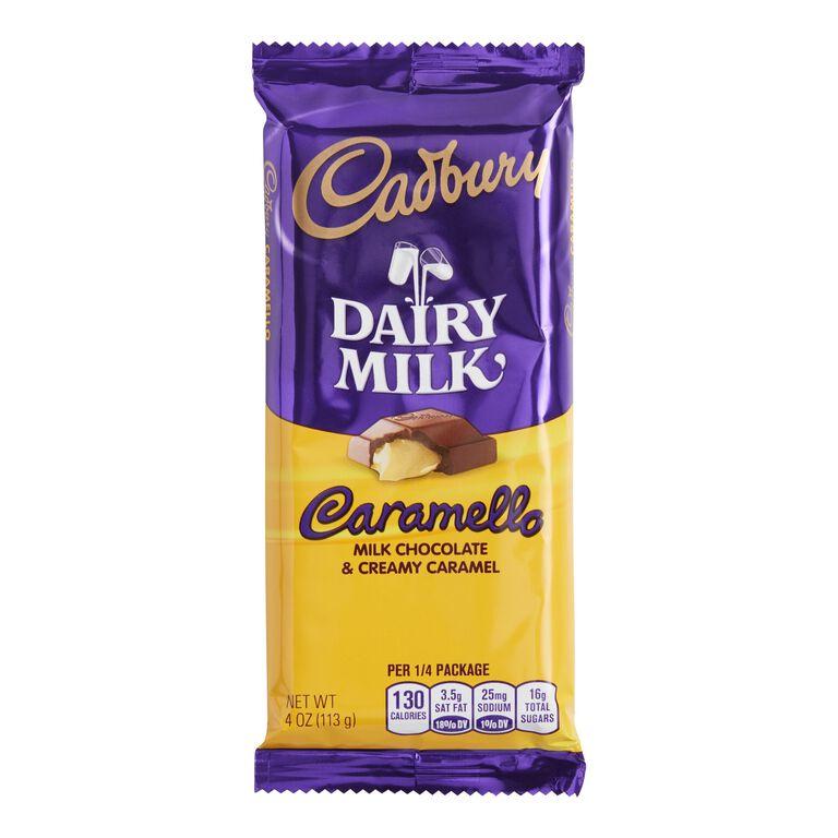 Cadbury Caramello Milk Chocolate Bar Set Of 7 image number 1