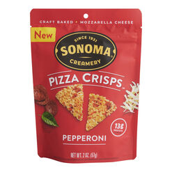 Sonoma Creamery Pepperoni Pizza Crisps Set of 2