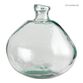 Barcelona Clear Recycled Glass Vase image number 4