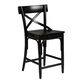 Bistro Distressed Wood Counter Stool image number 0