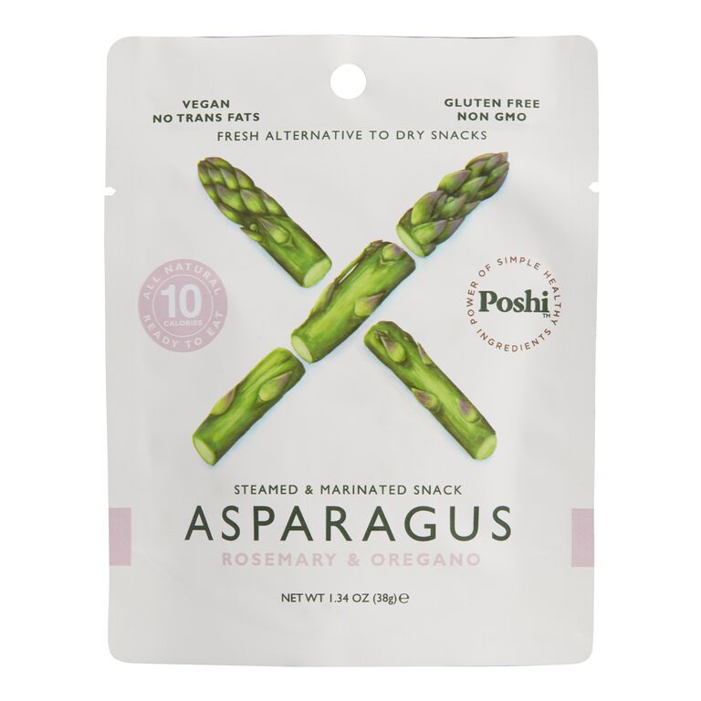 Poshi Rosemary & Oregano Marinated Asparagus Snack Size image number 1