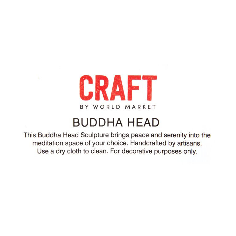 CRAFT Buddha Head Decor image number 2
