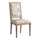 Paige Print Square Back Upholstered Dining Chair Set Of 2 image number 0