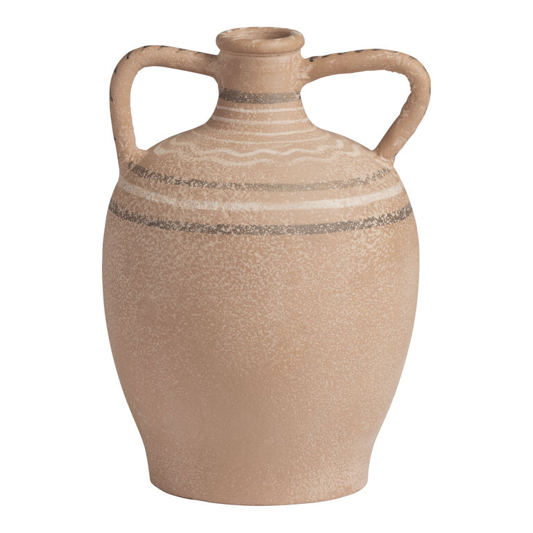 CRAFT Serafina Terracotta 2 Handled Vase image number 1