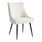 Jocelyn Ivory Textured Upholstered Dining Chair Set of 2 image number 0