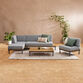 Andorra 6 Piece Modular Outdoor Sectional Set with Ottoman image number 0