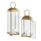 Antique Brass and Glass Cargo Lantern image number 1