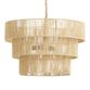 Ava Abaca Rope Tiered 3 Light Pendant Lamp image number 0