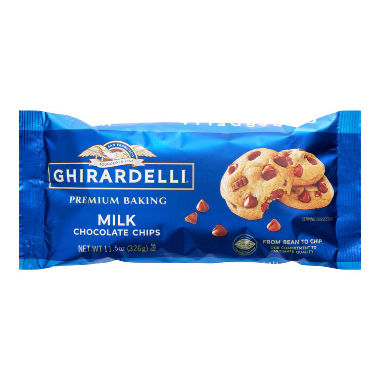 Ghirardelli Milk Chocolate Chips image number 1