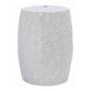 White Ceramic Bubble Side Table image number 0