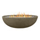Riverside Oval Faux Stone Bowl Gas Fire Pit image number 0