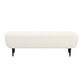 Anders Cream Boucle Upholstered Bench image number 2