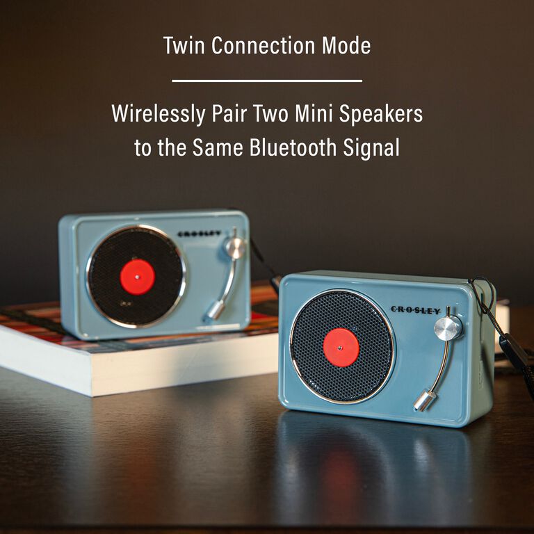 Crosley Mini Turntable Bluetooth Speaker image number 4