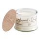 Frosted Glass Lindenwood and Vanilla 2 Wick Scented Candle