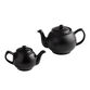 Price and Kensington Matte Black Ceramic British Teapot image number 0