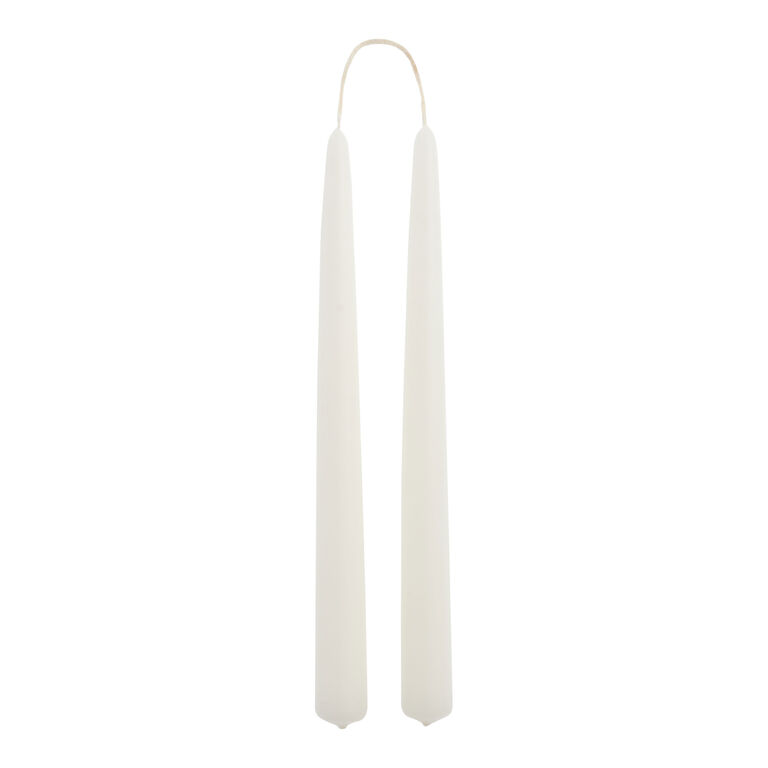 Classic Hand Dipped Taper Candles 2 Pack image number 1