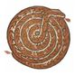 Justina Blakeney Selby Round Coiled Snake Wool Area Rug image number 0