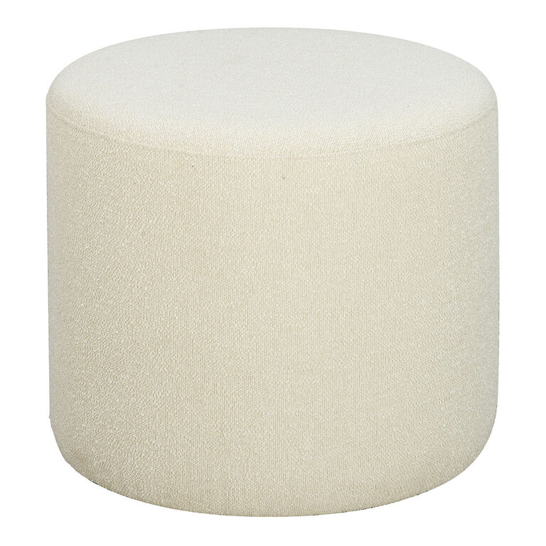 Pelier Round Upholstered Stool image number 1