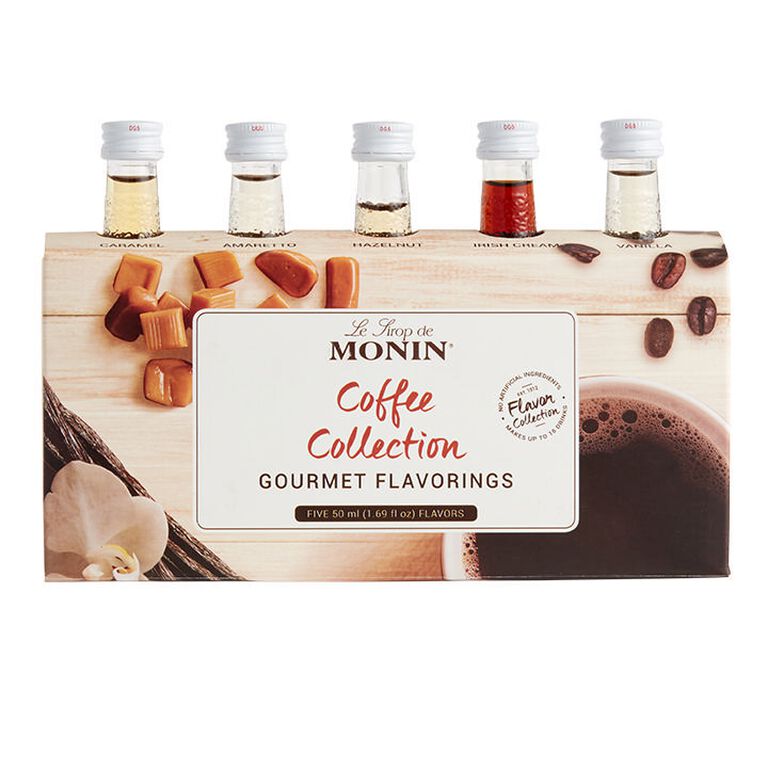 Monin Mini Coffee Collection Syrups 5 Pack image number 1