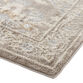 Celia Cream and Silver Traditional Style Plush Area Rug image number 1