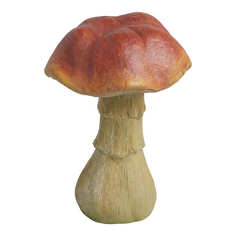 Toadstool Mushroom Sculpture Decor image number 1