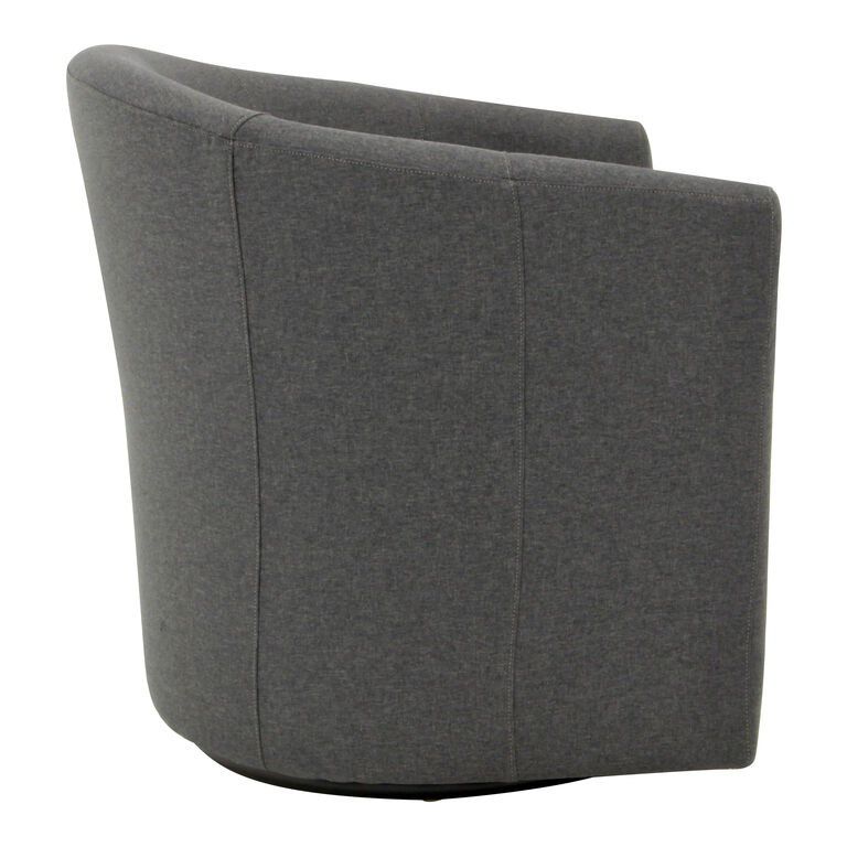 Parvin Upholstered Swivel Chair image number 3