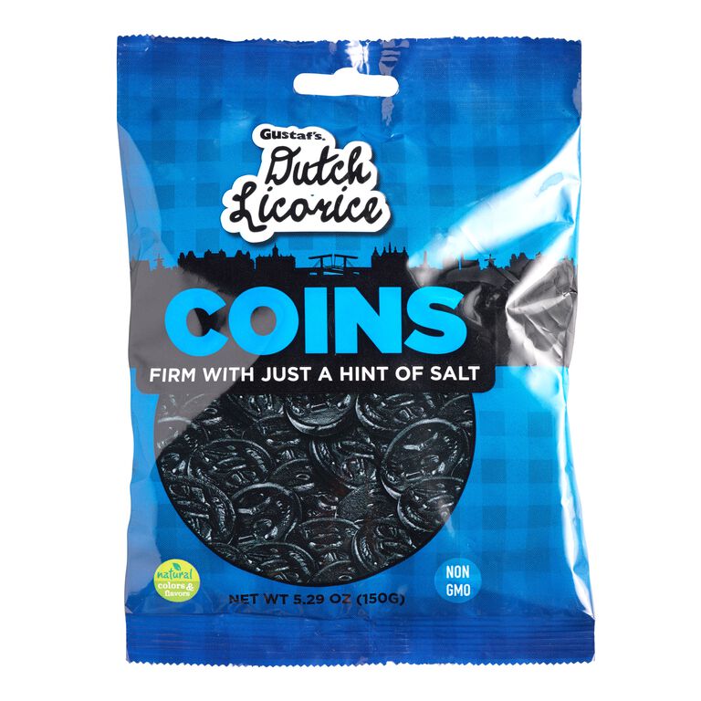 Gustaf's Dutch Licorice Coins image number 1
