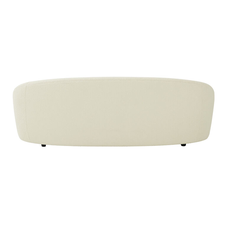 Keswick Cream Boucle Curved Sofa image number 4