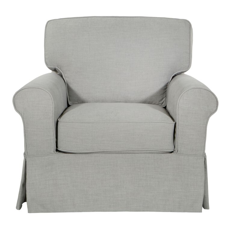 Richmond Linen Slipcover Chair image number 2