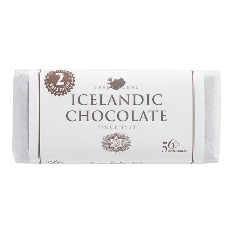 Noi Sirius Icelandic 56% Dark Chocolate Bar 2 Piece image number 1