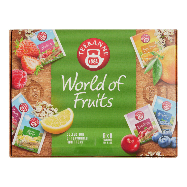 Teekanne World of Fruits Collection Tea Box 30 Count image number 1