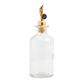 Glass Oil Bottle with Gold Stopper image number 0