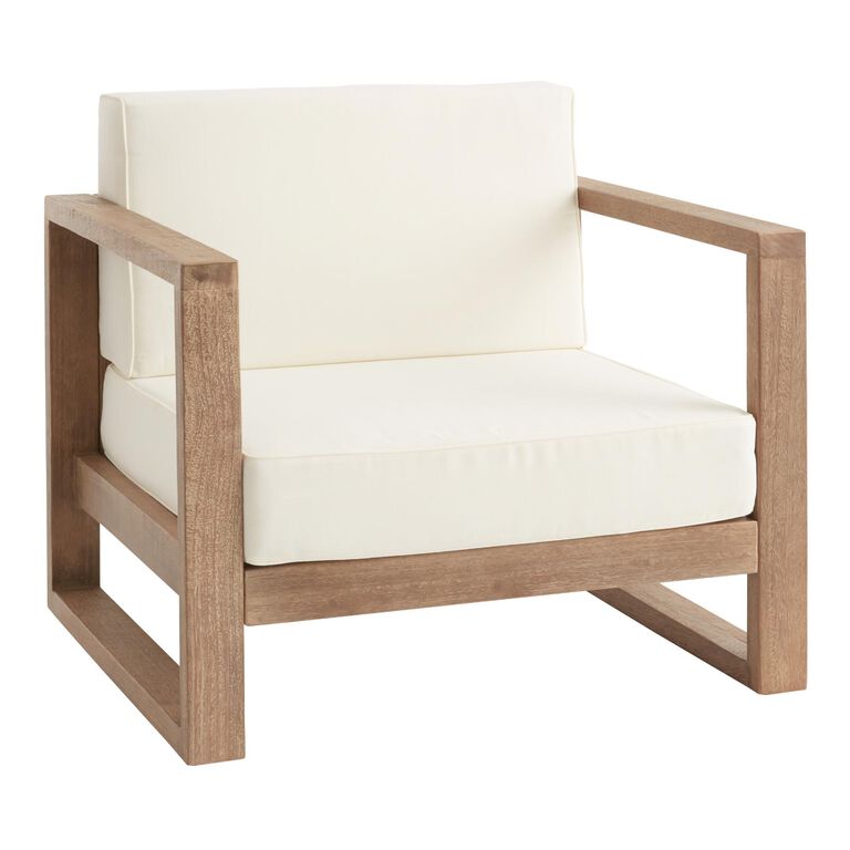 Segovia Light Brown Eucalyptus Outdoor Furniture Collection image number 4