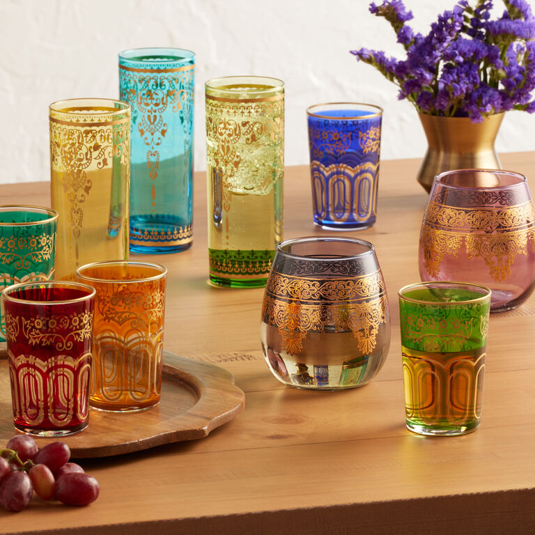 Moroccan Tea Glasses Set of 6 image number 2