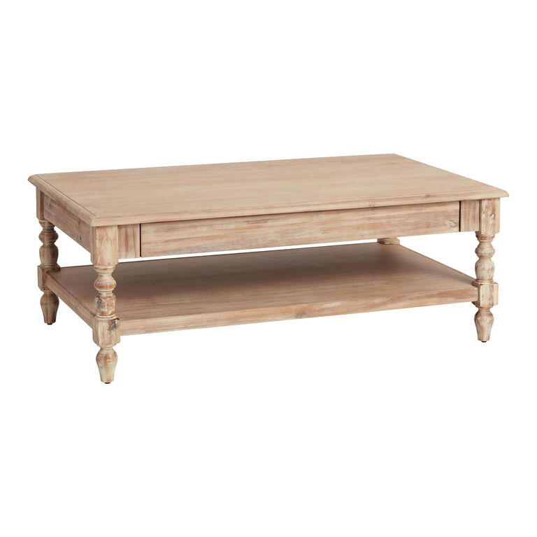 Everett Weathered Natural Wood Table Collection image number 3