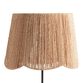 Natural Jute Rope Scalloped Table Lamp Shade image number 0