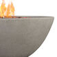 Portside Round Faux Stone Bowl Gas Fire Pit image number 4
