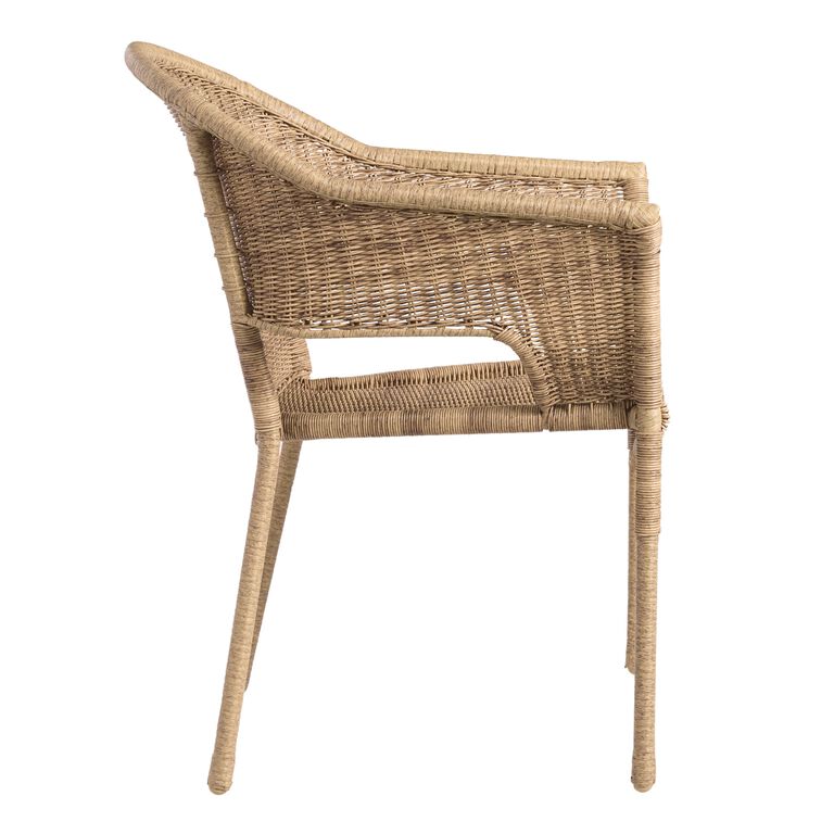 All Weather Wicker Outdoor Tub Chair image number 5