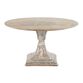 Ridge Round Antique Gray Reclaimed Pine Dining Table image number 0