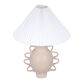 Portia Faux Stone Looped Pleated Shade Table Lamp image number 2