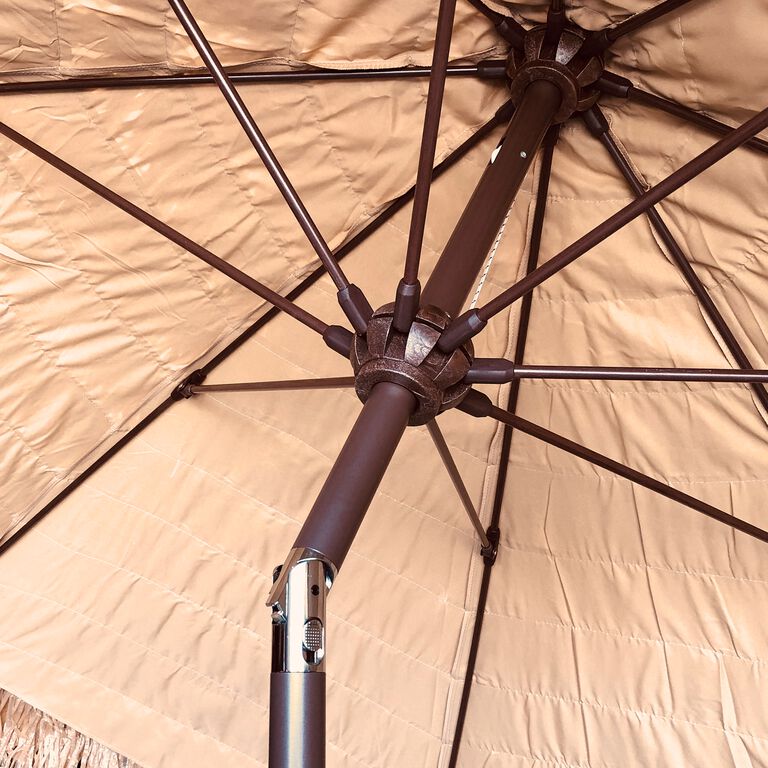 Thatched Market 9 Ft Tilting Patio Umbrella image number 6