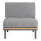 Andorra Modular Outdoor Sectional Armless Chair image number 2