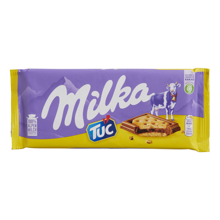 Milka Tuc Cracker Milk Chocolate Bar image number 1
