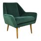 Austin Emerald Green Upholstered Chair image number 0