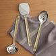 Two Tone Hammered Stainless Steel Kitchen Utensil Collection image number 0