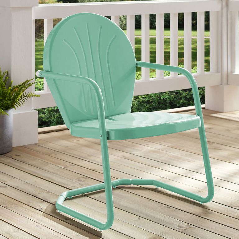 Durresi Metal Mid Century Outdoor Chair image number 3