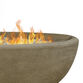 Riverside Oval Faux Stone Bowl Gas Fire Pit image number 5